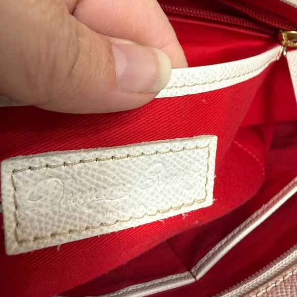 Dooney & Bourke Logo Lock Tote Bag in White - Picture 5 of 15